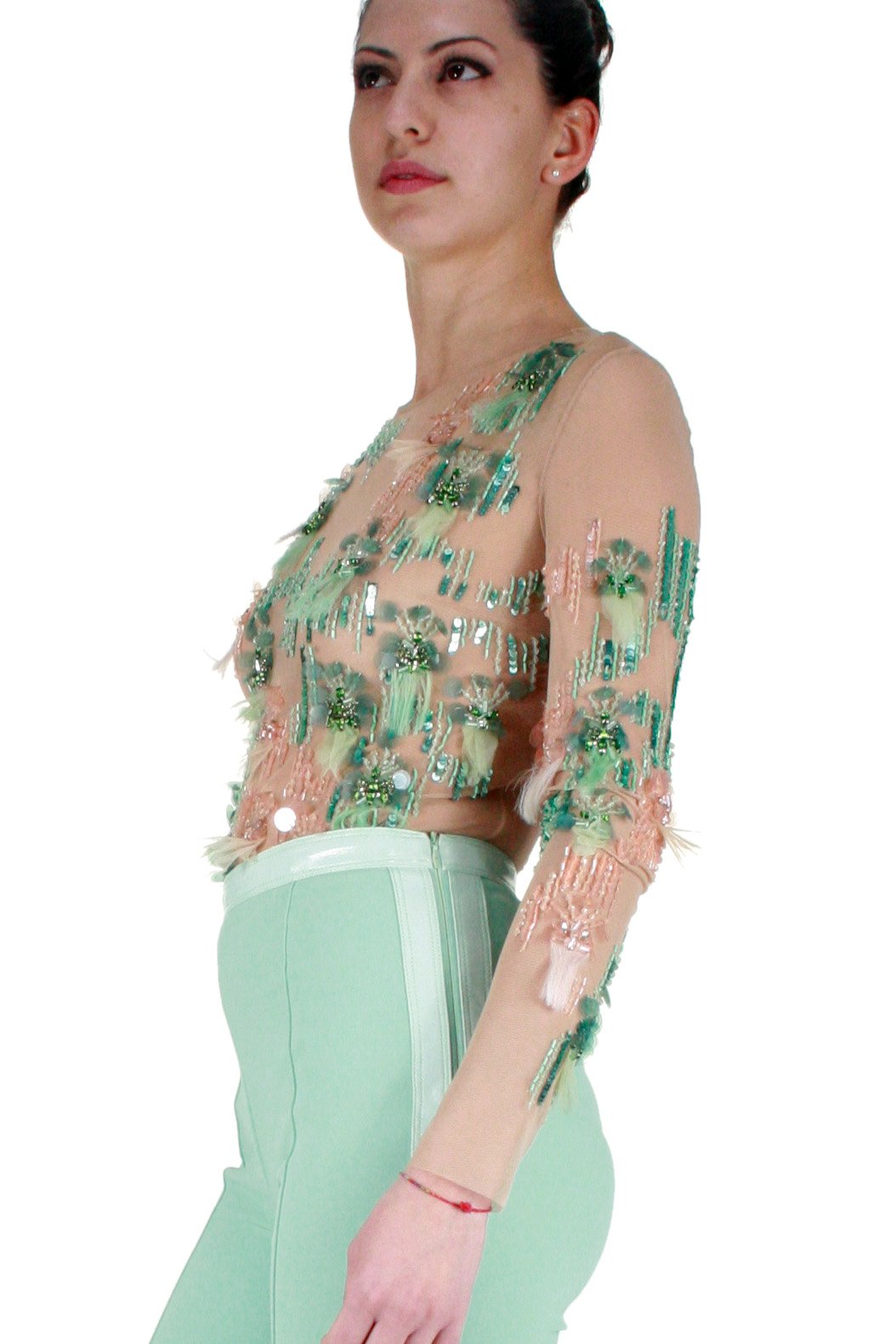 Elisabetta franchi acquamarina sales