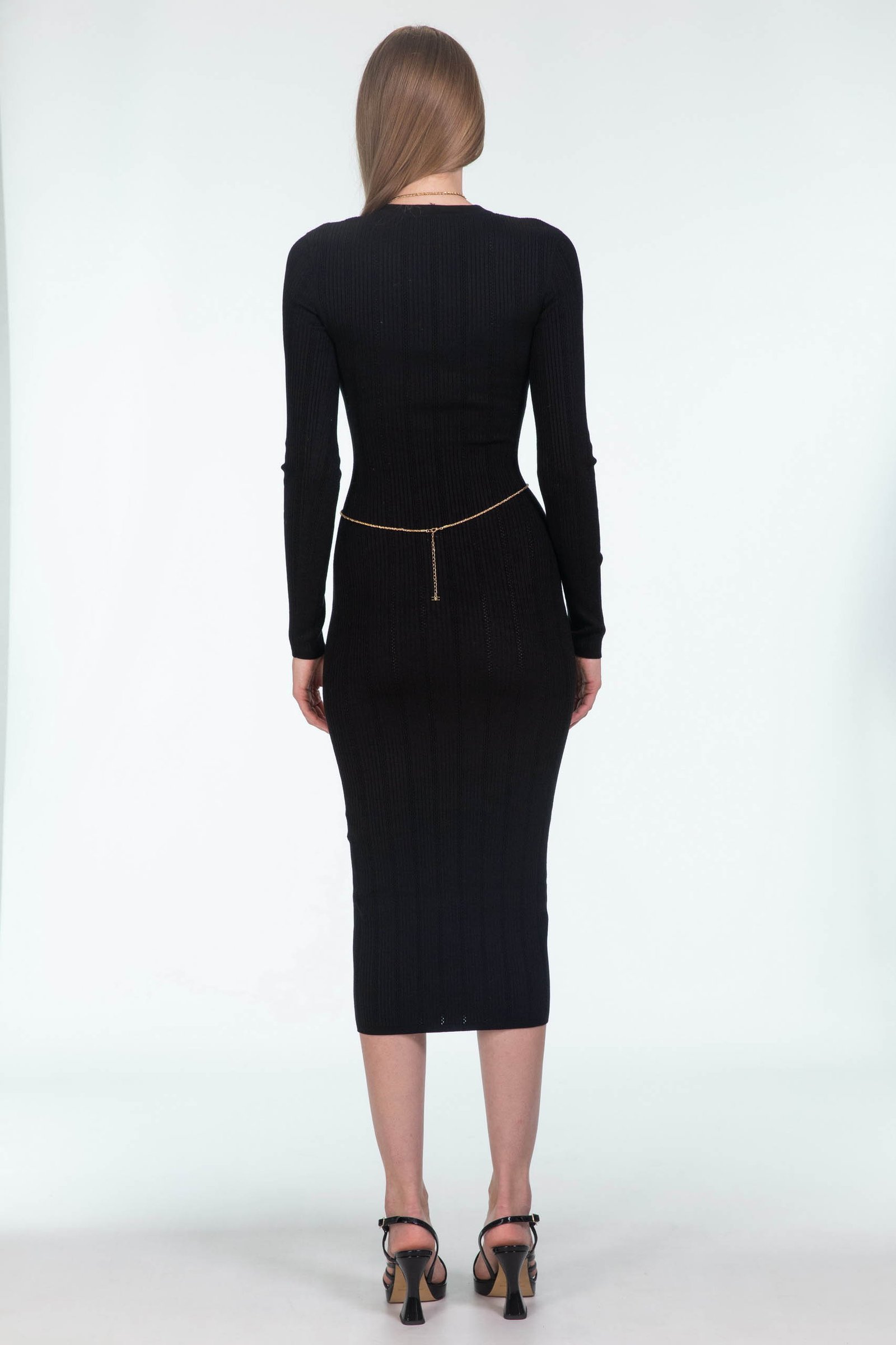 Abito longuette in hotsell maglia elisabetta franchi